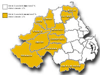 DED New TSN: District Council Map