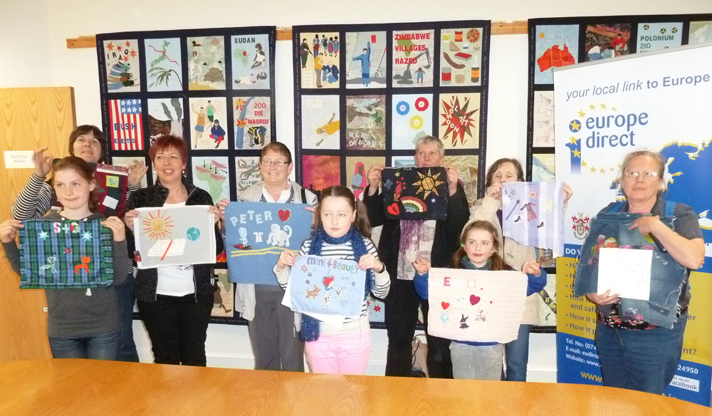 Participants who took part in the intergenerational workshop, 19th May 2012 