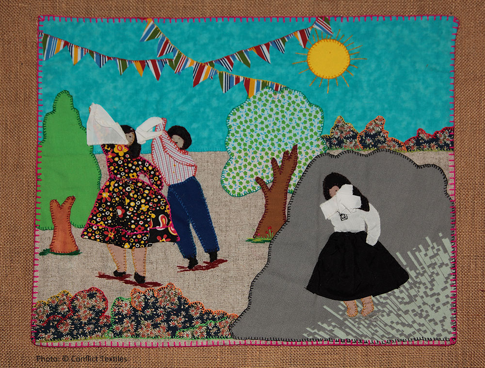 'Cueca chilena y Cueca Sola / Chilean Cueca and Cueca Sola', by Aurora Ortiz (Photo: Martin Melaugh)