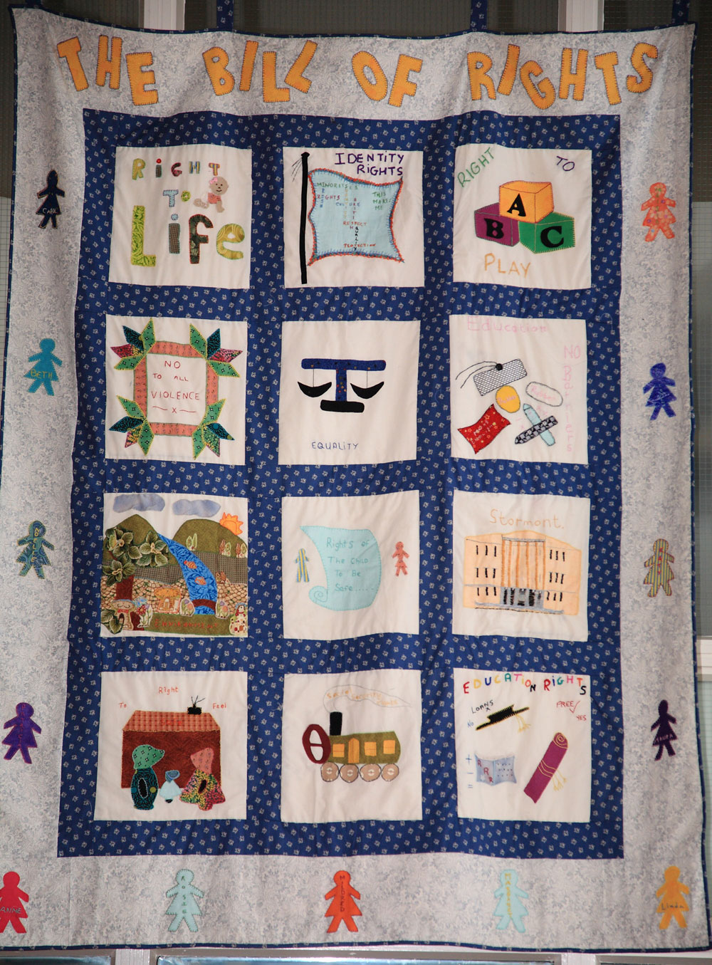 'The Bill of Rights', by Caw/Nelson Drive, Tullyalley Women's Centre & Galliagh Women's group. (Photo: Martin Melaugh)