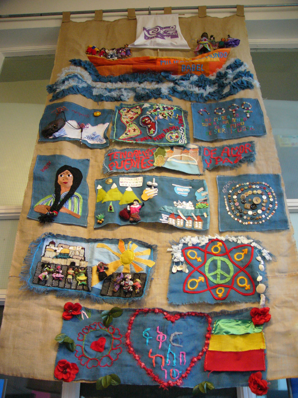 'Nuestra Travesía / Our journey', by Mujeres del Mundo-Babel. (Photo: Rory McCarron)