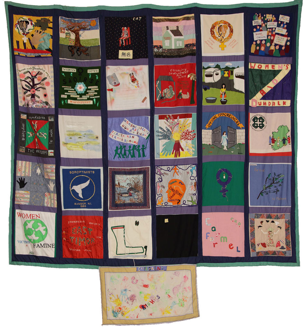 'Women's Rights are Human Rights', by Women and Women's groups across the island of Ireland. (Photo: Martin Melaugh)
