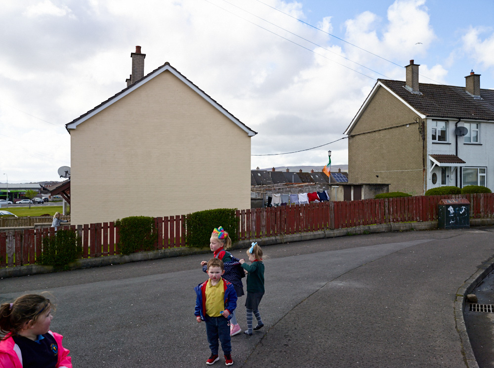 Irish Tricolour, Shantallow, Derry/Londonderry