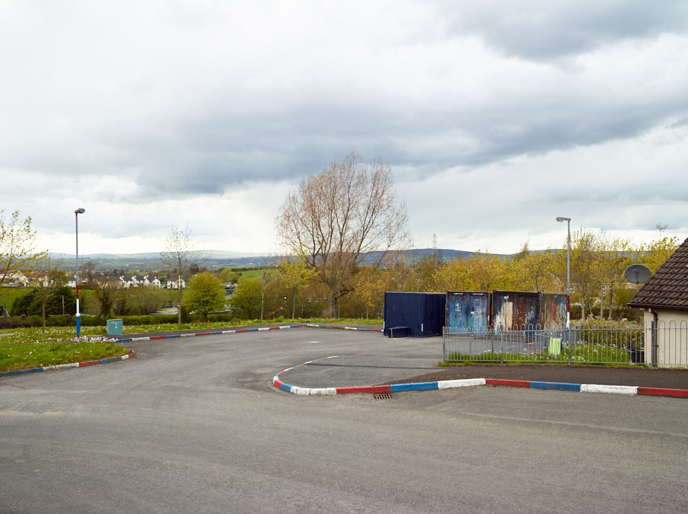Unionist Coloured Kerbstones, Artigarvan, County Tyrone