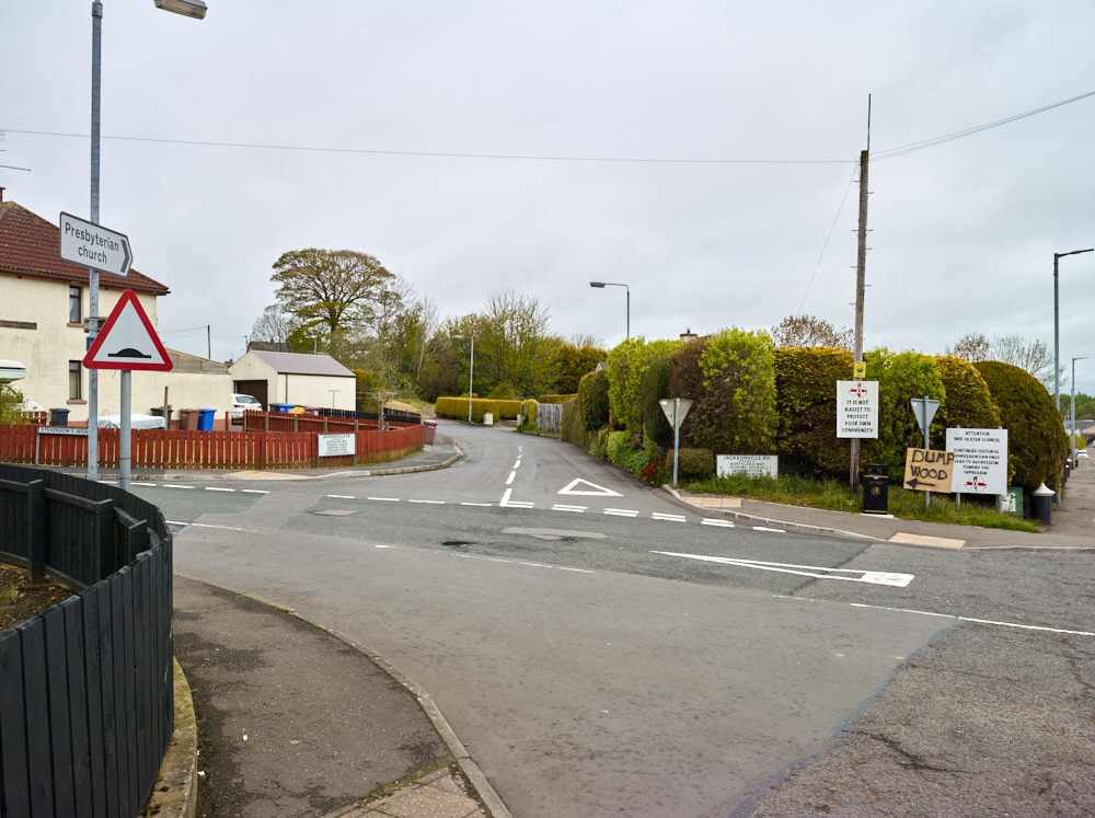 Unionists Posters, Moygashel, County Tyrone