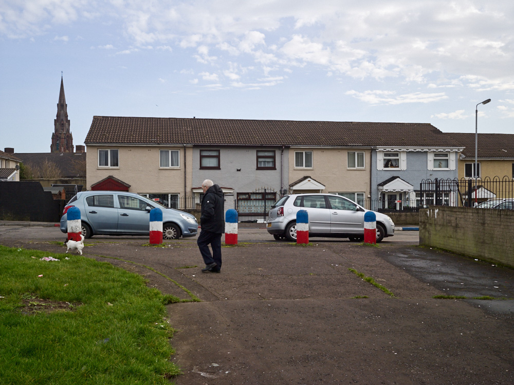 Loyalist Colours, Shankill, Belfast