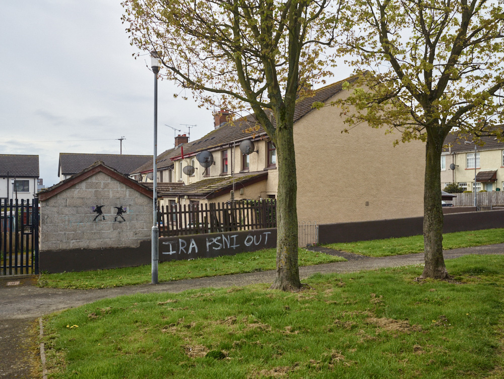 'IRA PSNI OUT', Newry