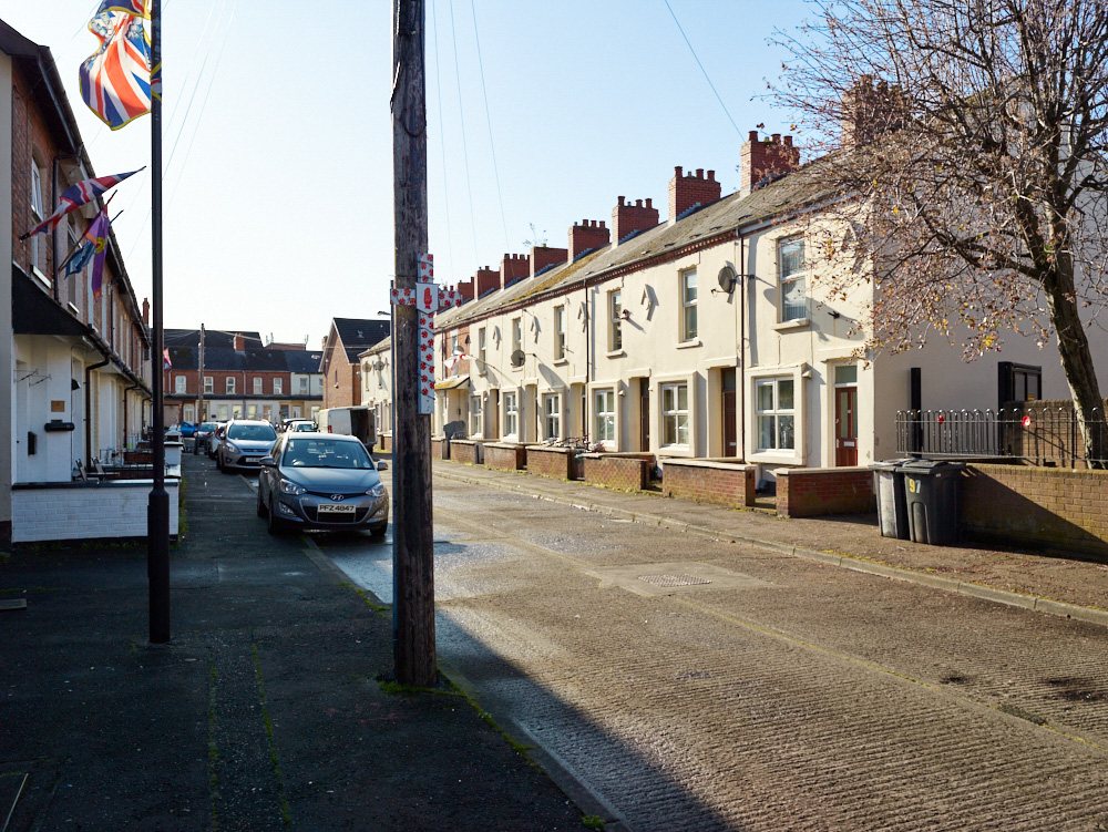 Red Hand on Cross, East Belfast